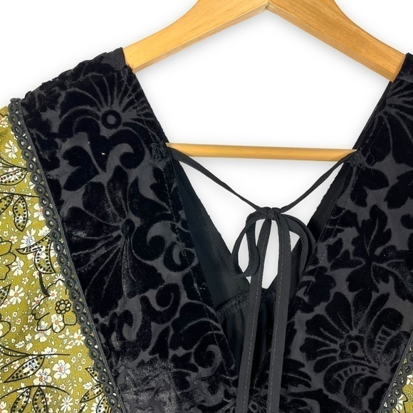 4 for $20 SALE! POL Semi Sheer Embroidered Baby Doll Top, Olive, Size M/L - Picture 8 of 10